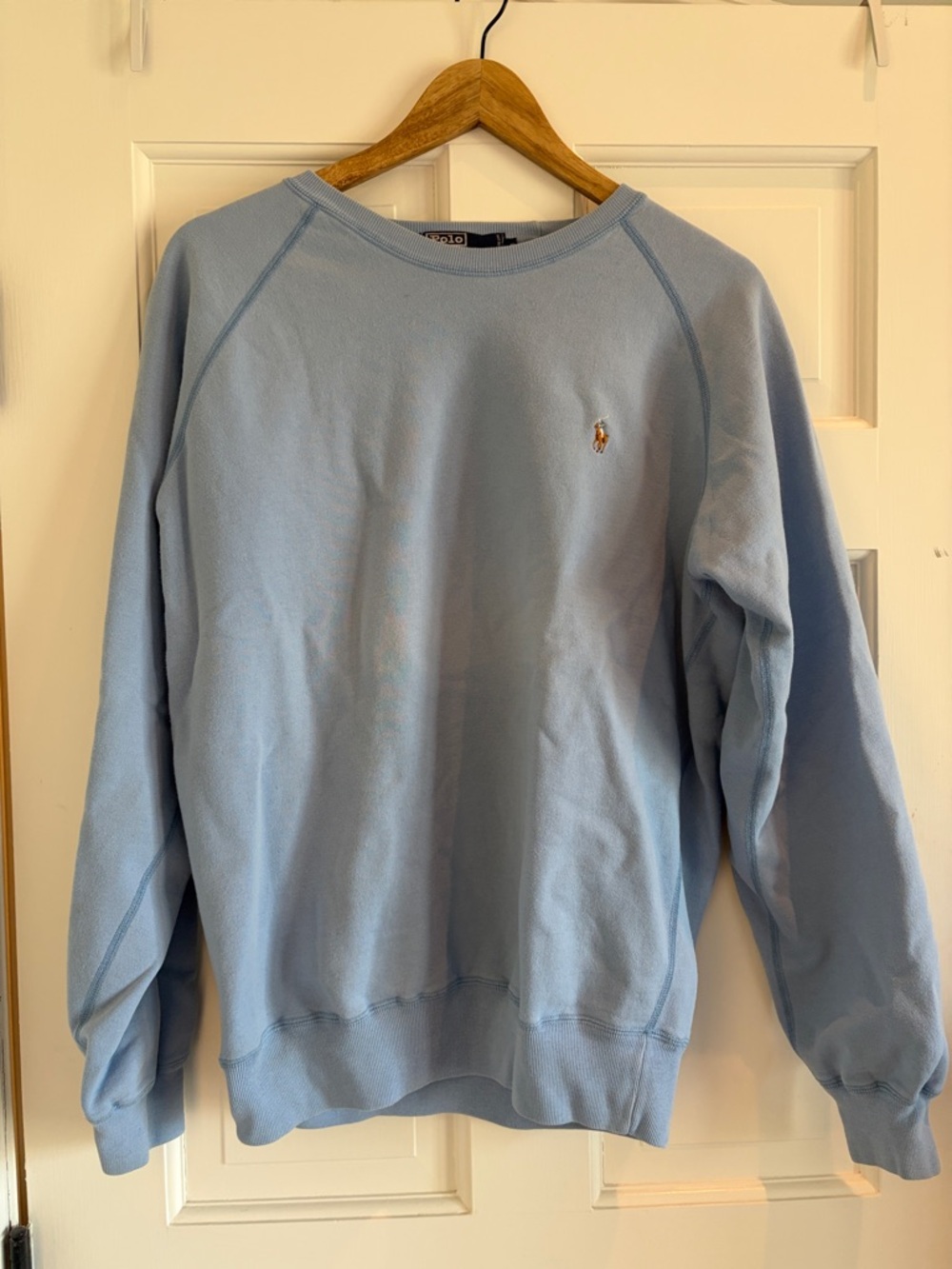 Polo by Ralph Lauren Pastel Blue Crewneck Sweatshirt